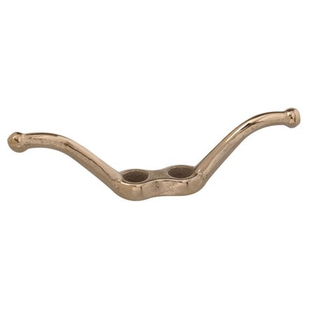CAMPBELL CHAIN & FITTINGS Cleat 2.5" Brass 4015 T7655404